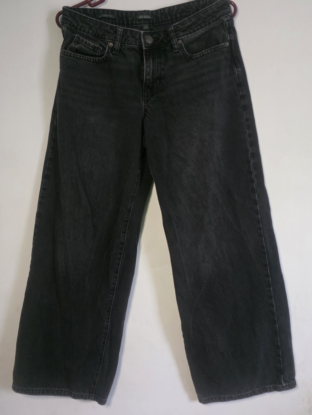 Women’s Wide-Leg Wild Fable Black Jeans Size 6R